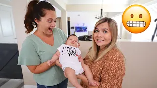LEAVING OUR BABY WITH MY SISTER FOR THE FIRST TIME