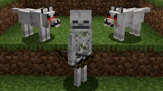 Esqueleto VS 2 Depredadores