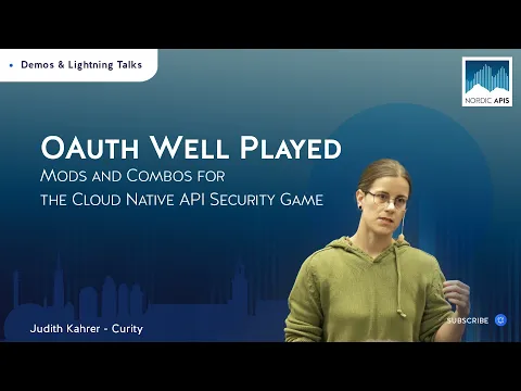 OAuth Well Played – Mods and Combos for the Cloud Native API Security Game