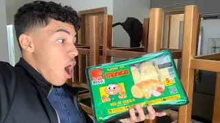 Experimentando o pão de cebola da turma da Mónica (Me surpreendeu)😋