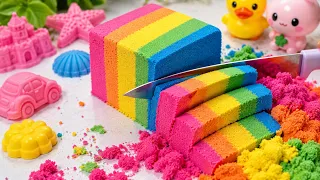 Kinetic Sand Cutting ASMR 🌸 Pink Sand Relaxation LIVE 2026 #shorts
