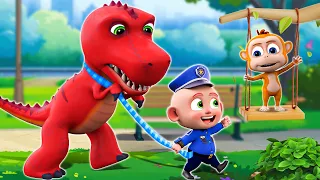 My Favourite Dinosaur 🦖 | The Dinosaur Song - Funny Song | More Nursery Rhymes & Kids Song