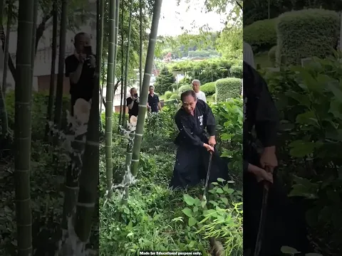 Sharp sword cutting technique