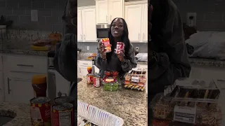 Burger & Fries Bar Grocery Haul