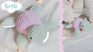 ЧЕРЕПАШКА крючком 🐢 | Игрушка амигуруми для начинающих