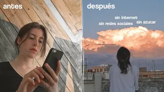 hice un AYUNO DE DOPAMINA ✨ 1 semana sin redes, azucar... ✨ ¿Resetea tu cerebro?