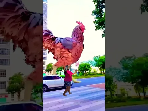 A galinha gigantesca !