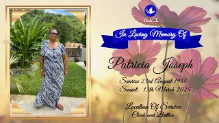 Funeral Tribute Service Of Patricia Joseph