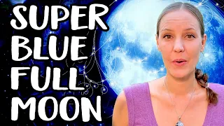 Super Blue Full Moon August 30/31st - 5 Things You Need To Know! 🌕💛✨