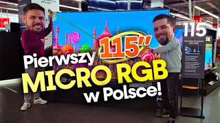 100 000 PLN za TV! Odklejka czy KRÓL obrazu? Samsung Micro RGB 115". Pierwsi w Polsce testujemy!