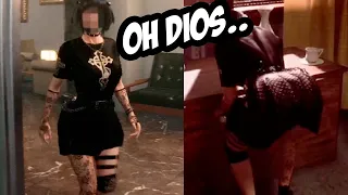 atrapado con UNA GOTICA en un HOTEL del terror 💀