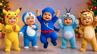 Dudi Dudi Dam Dam Baby Dance Song Cartoon | Dodi Dodi Dum Dum Kids Dance | Funny Kids Nursery Rhymes