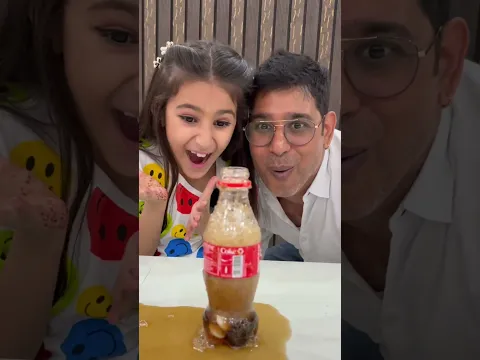 Maahi ne mentos kese dale cold drink 🍷 mai 😱😱