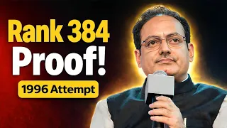 UPSC 1996 Rank 384 😳 | Vikas Divyakirti Sir Finally Reveals Truth | Josh Talks Shorts