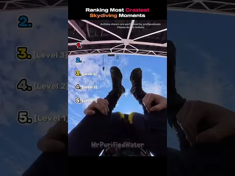 Ranking Most Craziest Skydiving Jumps