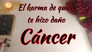 ♋ CÁNCER | EL KARMA DE QUIEN TE HIZO DAÑO ⚖️ #CANCER FEBRERO 2023 TAROT HORÓSCOPO