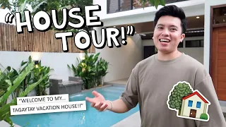 "I BOUGHT A VACATION HOUSE IN TAGAYTAY!!" 🏡❤️ (HOUSE TOUR) 🙌🏻 | Kimpoy Feliciano