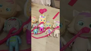 🍓 Li Serum Takıldı, 🚑 🩺Ambulans Bekleniyor #viral #kids #slime #asmr #baby #funny  #doktorculukoyunu