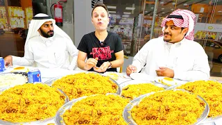 Most RARE Street Food Tour of Saudi Arabia - INSANE Camel Platter + FULL Day of Eating Saudi Food!!!