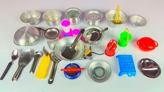 Diy unboxing Amazing mini clay kitchen set @mini clay
