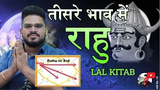 राहु के तीसरे घर में प्रभाव और लाल किताब के उपाय | AstroIndia by Astrologer Sahil Kohli