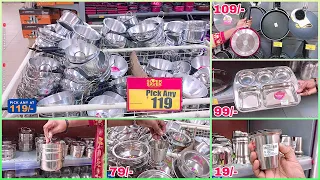 D MART 40% OFF Stainless Steel, Copper, Aluminium Kitchenware Products | New Arrivals | SUPERMARKETS