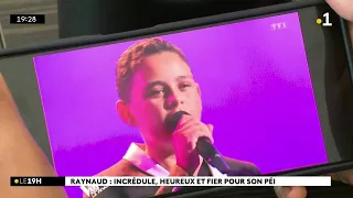 La réaction de Raynaud Sadon et de ses parents après la victoire