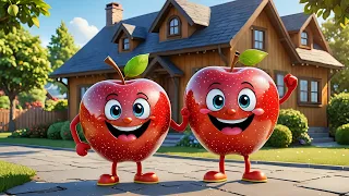 A is for Apple, shiny and red | ABC Adventure Poem | A Fun Journey Through the Alphabet