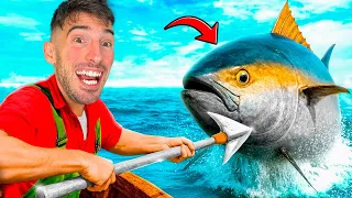 ATRAPÉ ALGO CON UN ARPON !! UMIGARI #1