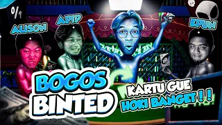 WIN STREAK KARTU BAGUS SEMUA!! - Bogos Binted Indonesia Part 5
