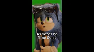 Você sabe quem faz as vozes no filme Sonic