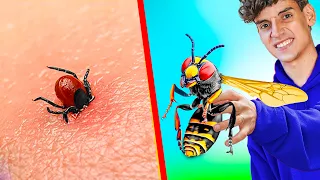 🩸Atrapé los 10 Insectos Mas Peligrosos del Mundo para una Batalla🩸