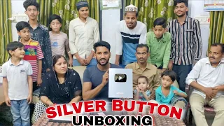 SILVER PLAY BUTTON UNBOXING🤗||YouTube Creator Award |Thanks All Subscribers 🙏❤️#youtube