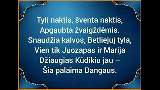 021. Tyli naktis, šventa naktis