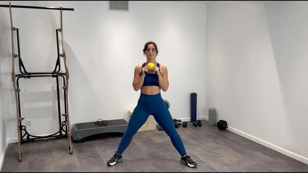 Image Kettlebell Goblet Sumo Squat