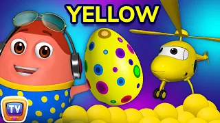 Learn YELLOW Colour with Johny Johny Yes Papa + More ChuChu TV Funzone Nursery Rhymes for Kids
