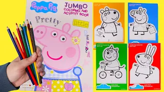 Actividades para colorear de Peppa Pig
