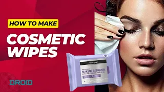 How Are Cosmetic Wet Wipes Made_by DROID Wet Tissue Making Machine (2023)