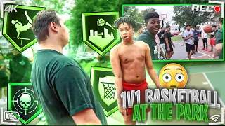 They Wanted To FIGHT! 1v1 Basketball At The Park!