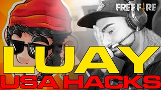 LUAY usa HACKS en FREE FIRE
