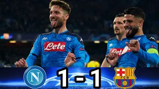 Napoli vs Barcelona 1-1 ● UCL 2020 ● Extended highlights & Goals