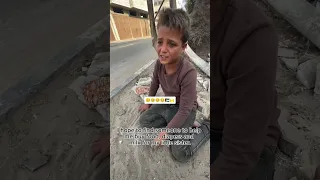 هاد الطفل اضاع ١٠ شيكل عمل بها من بدايه النهار ليحصل عليها ويعيل اسرته 💔😭🇵🇸mending broken hearts