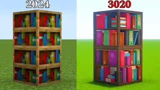 Minecraft textures 2024 vs 3020