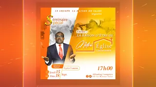 Séminaire spécial AD La Maison Du Salut | JOUR 1