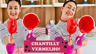 CHANTILLY VERMELHO PERFEITO!