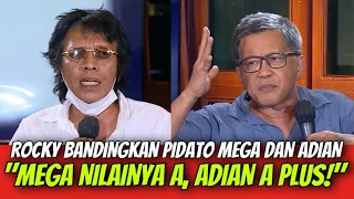 ROCKY BANDINGKAN PIDATO MEGA DAN ADIAN “MEGA NILAINYA A, ADIAN A PLUS!”