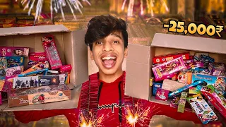 25,000₹ രൂപക്ക് പടക്കം🧨 വാങ്ങി Fire Crackers💥💣Purchased