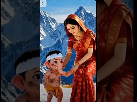 😢Ganpati is crying |watsapp status |#ai #trending #shorts #youtubeshorts @shivshakti-namho