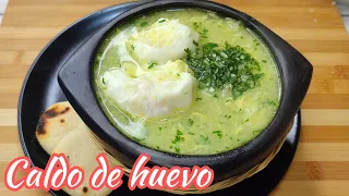 CALDO DE HUEVO