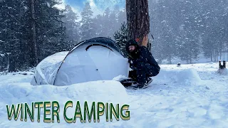 Kışın kamp yaparken yazlık çadır kullanırsanız ne olur ? Winter camping